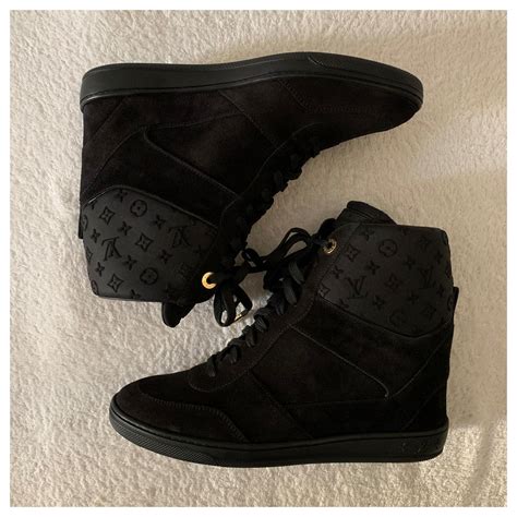 louis vuitton millenium wedge sneaker